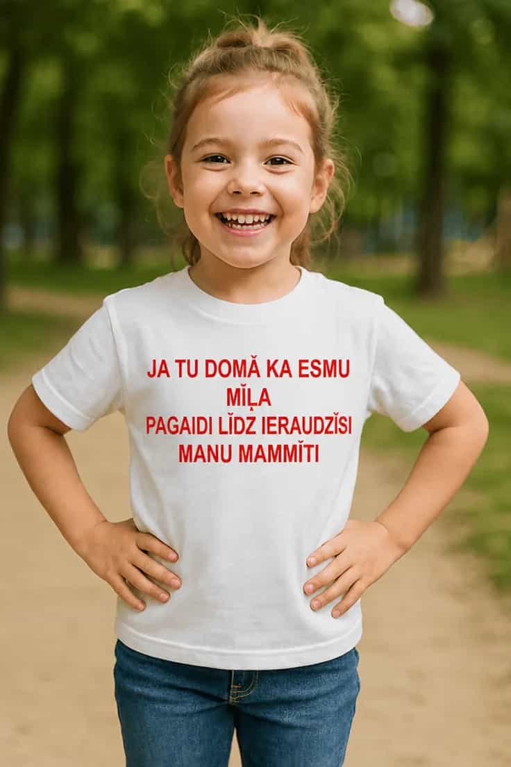 Bērnu krekls Mīļa kā mamma