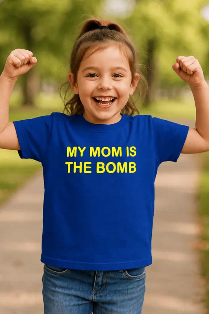 Bērnu krekls Mamma ir superīga