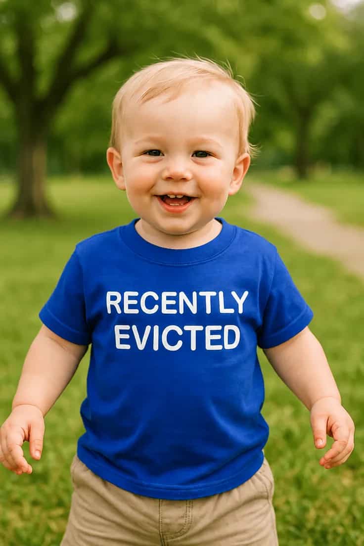 Bērnu krekls Nesen izlikts – RECENTLY EVICTED