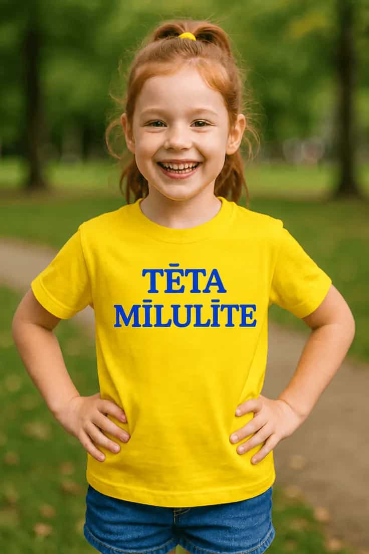 Bērnu krekls Tēta mīlulīte