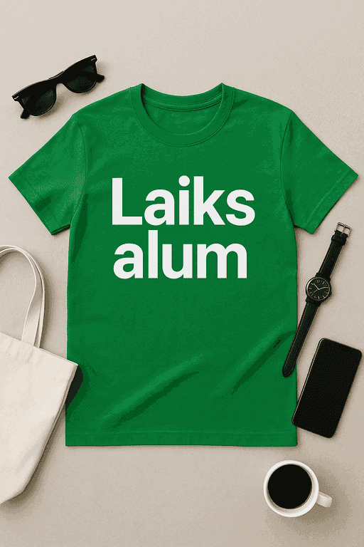 Laiks alum T-krekls