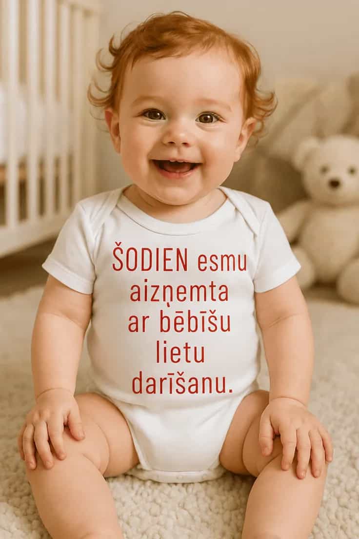 Mazuļa bodijs Aizņemta – ŠODIEN esmu aizņemta