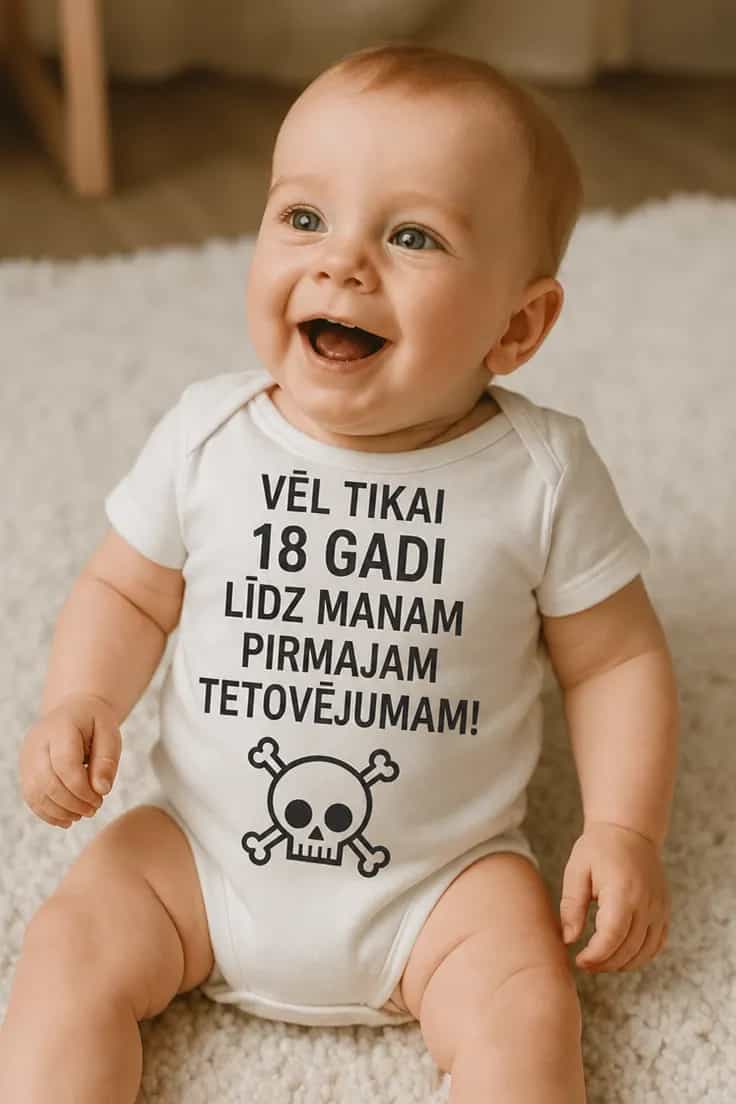 Mazuļa bodijs pirmajam tetovējumam – VĒL TIKAI