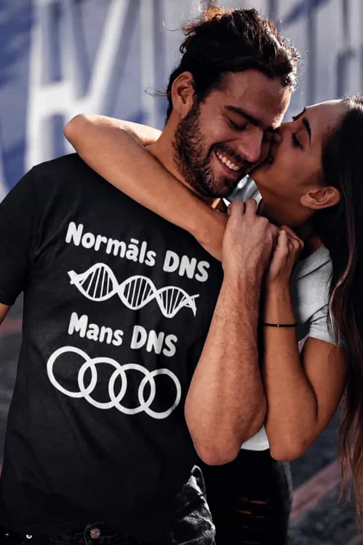 Smieklīgs krekls Audi DNS – Normāls DNS Mans DNS