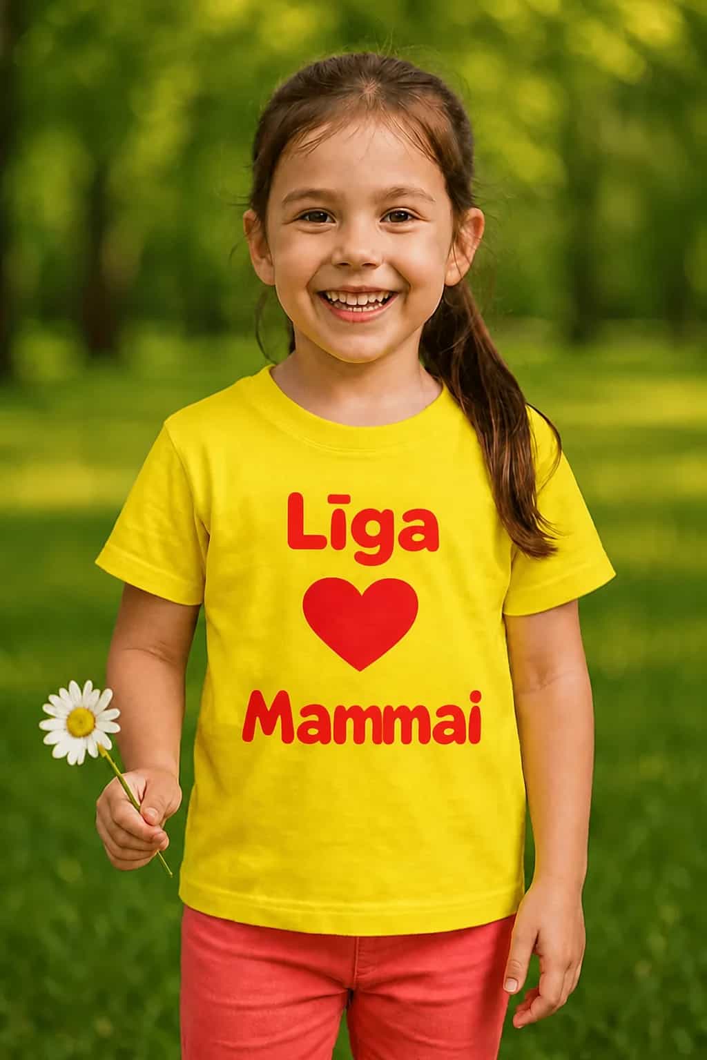 Bērnu T-krekls mammai ar vārdu