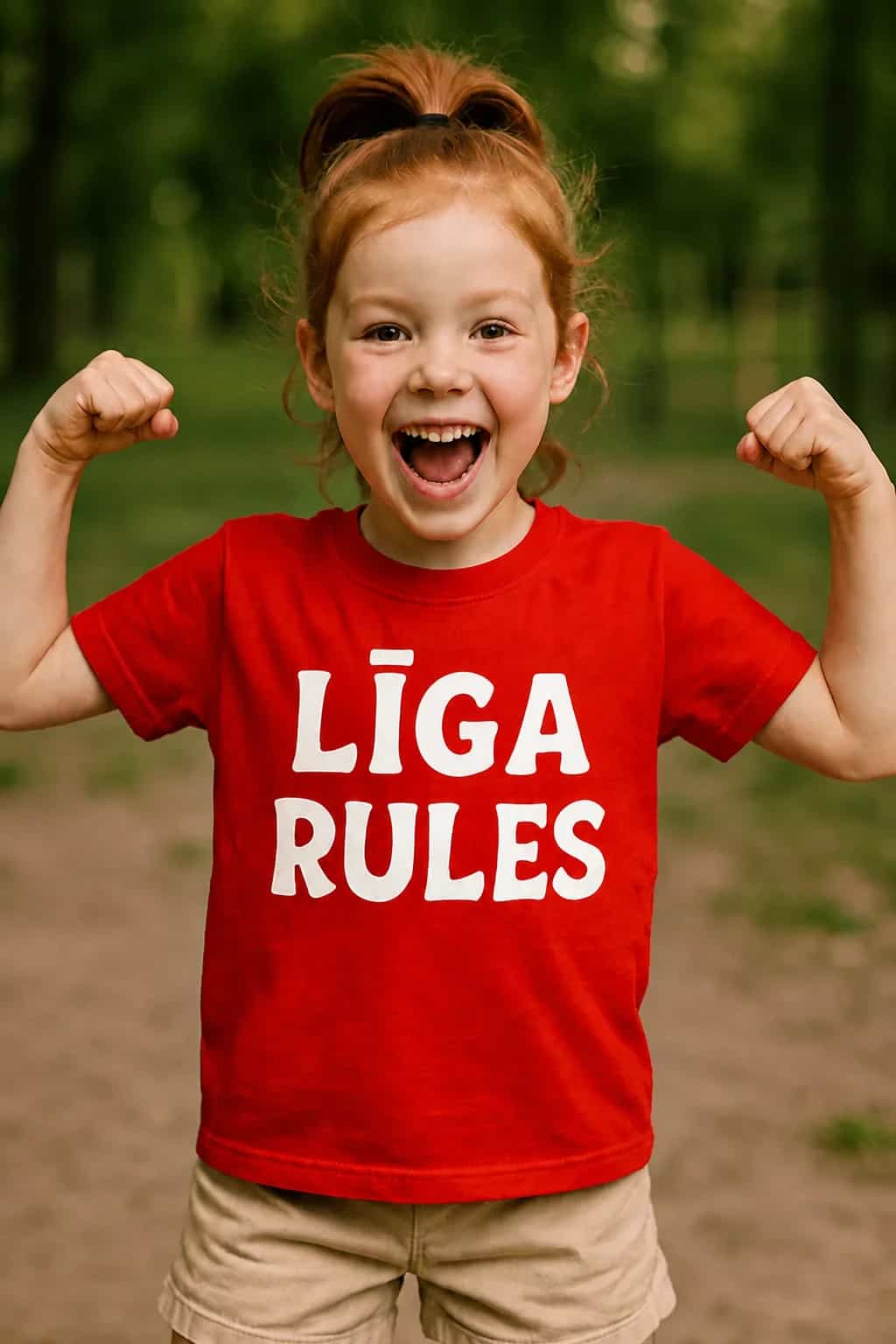 Bērnu T-krekls „Rules” ar vārdu