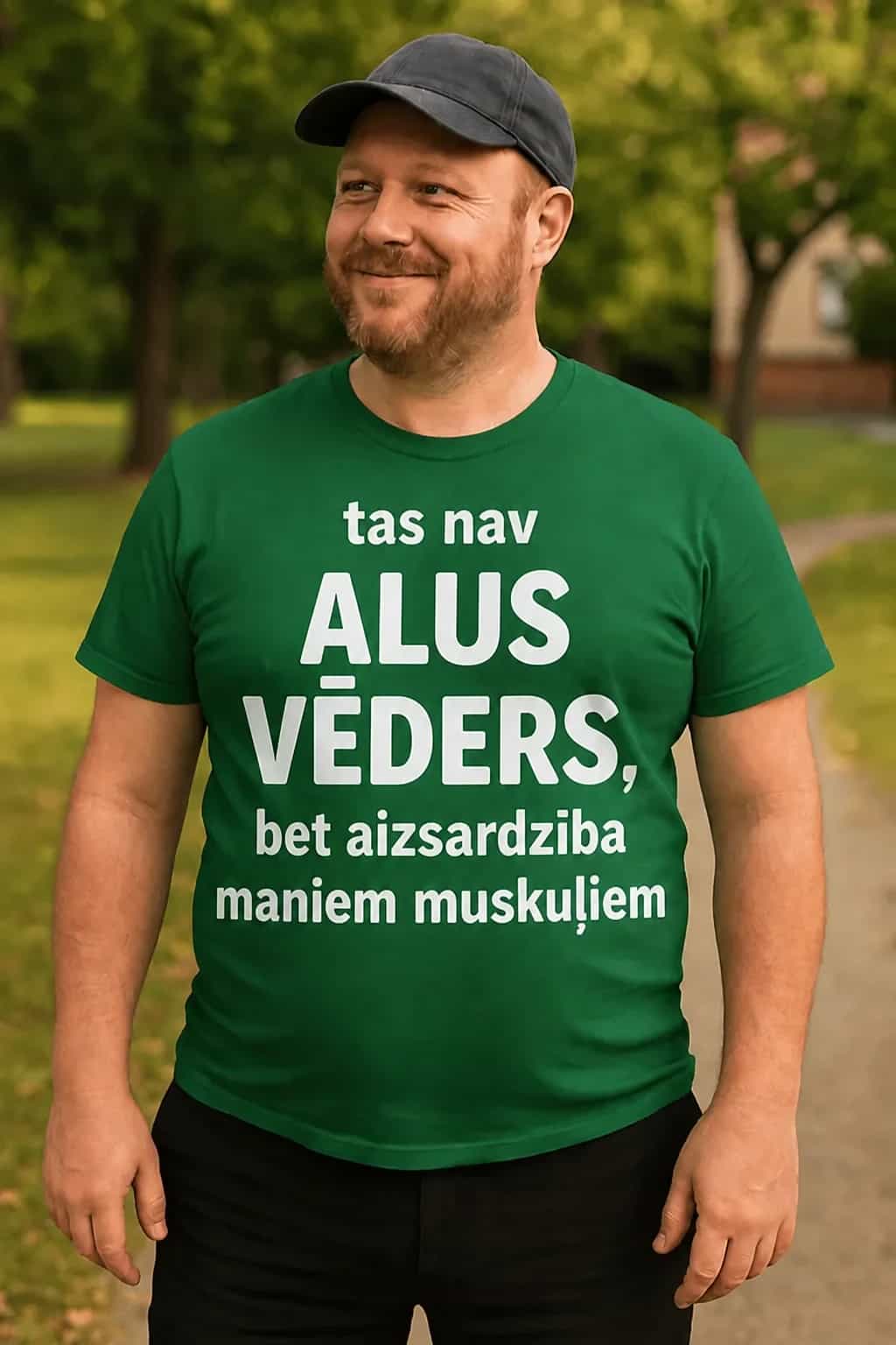 T-krekls „Tas nav alus vēders“