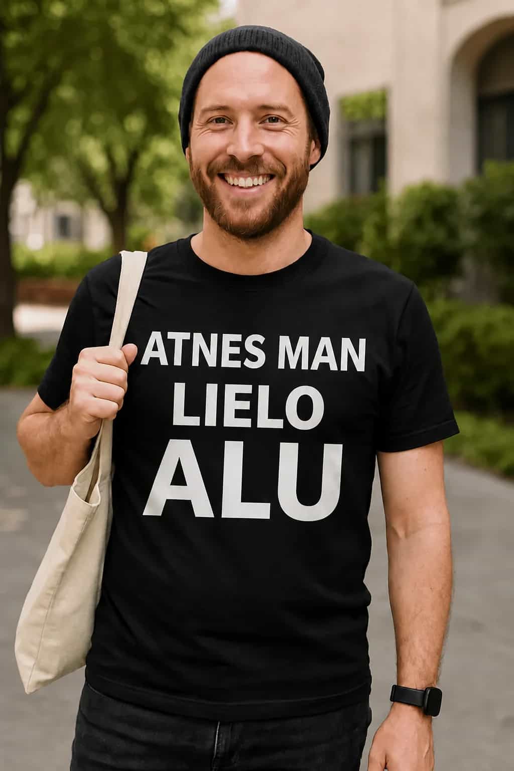 Smieklīgs T-krekls „Atnes man lielo alu“