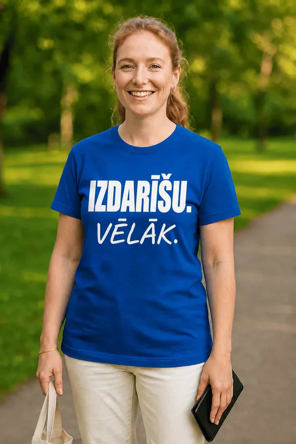 T-krekls atlikšanas meistaram „Izdarīšu. Vēlāk.“