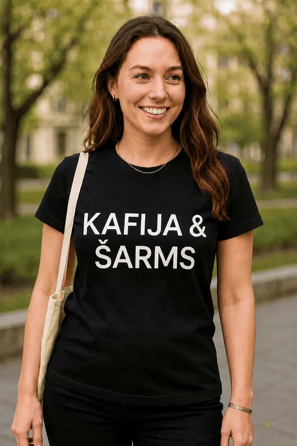 T-krekls „Kafija & šarms“