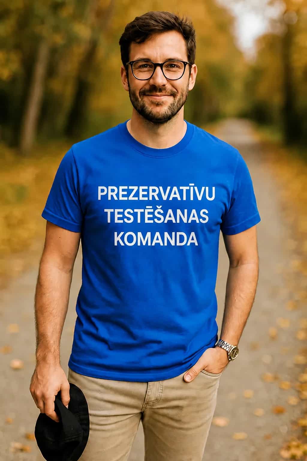 T-krekls „Prezervatīvu testēšanas komanda“
