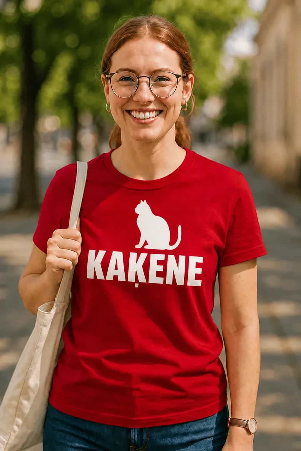 T-krekls „Kaķene”