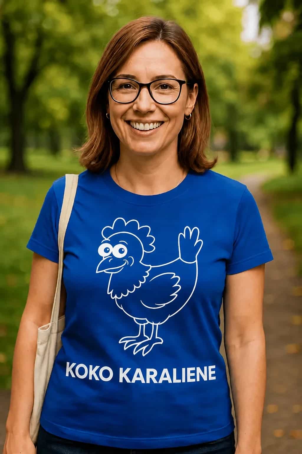 Smieklīgs T-krekls „Koko karaliene“