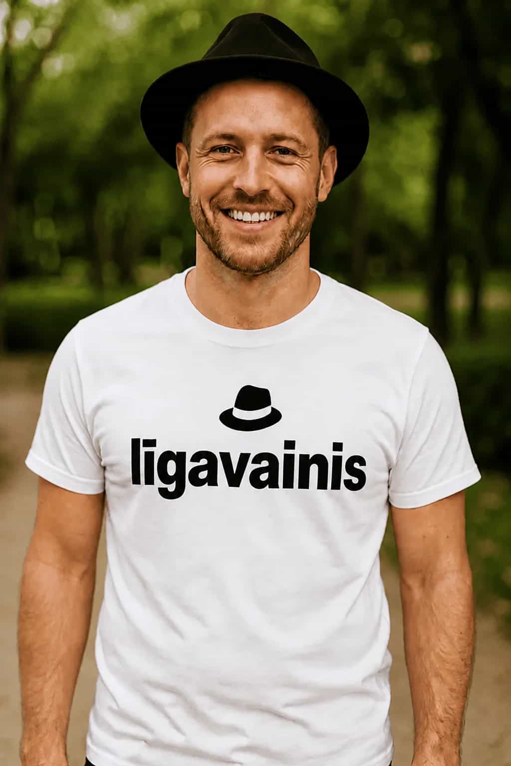 T-krekls līgavainim ar cepuri