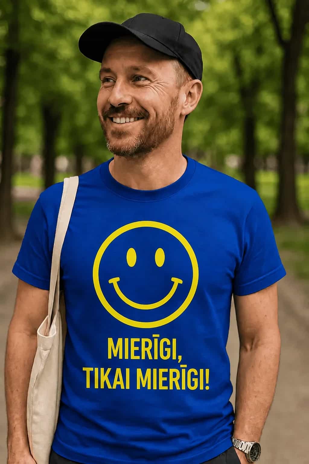 T-krekls „Mierīgi, tikai mierīgi!“