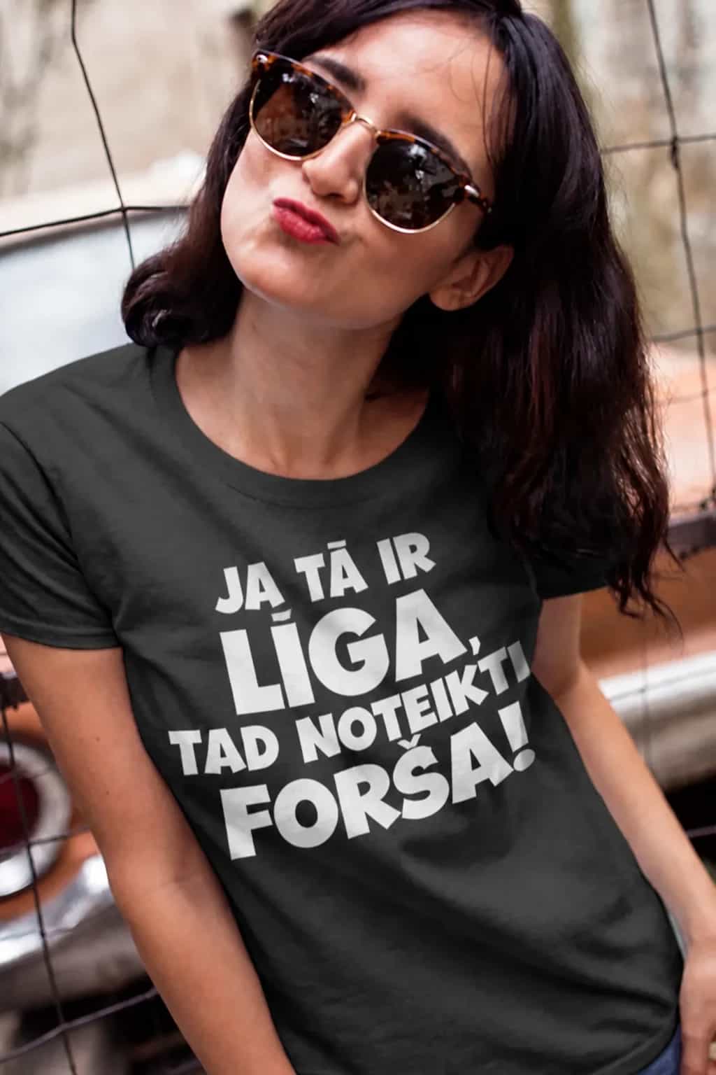 T-krekls „Noteikti forša!“ ar vārdu