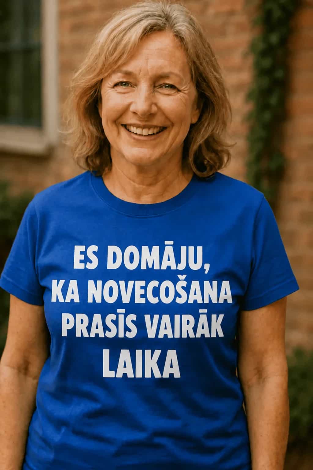 T-krekls par novecošanu „Domāju, prasīs vairāk laika“