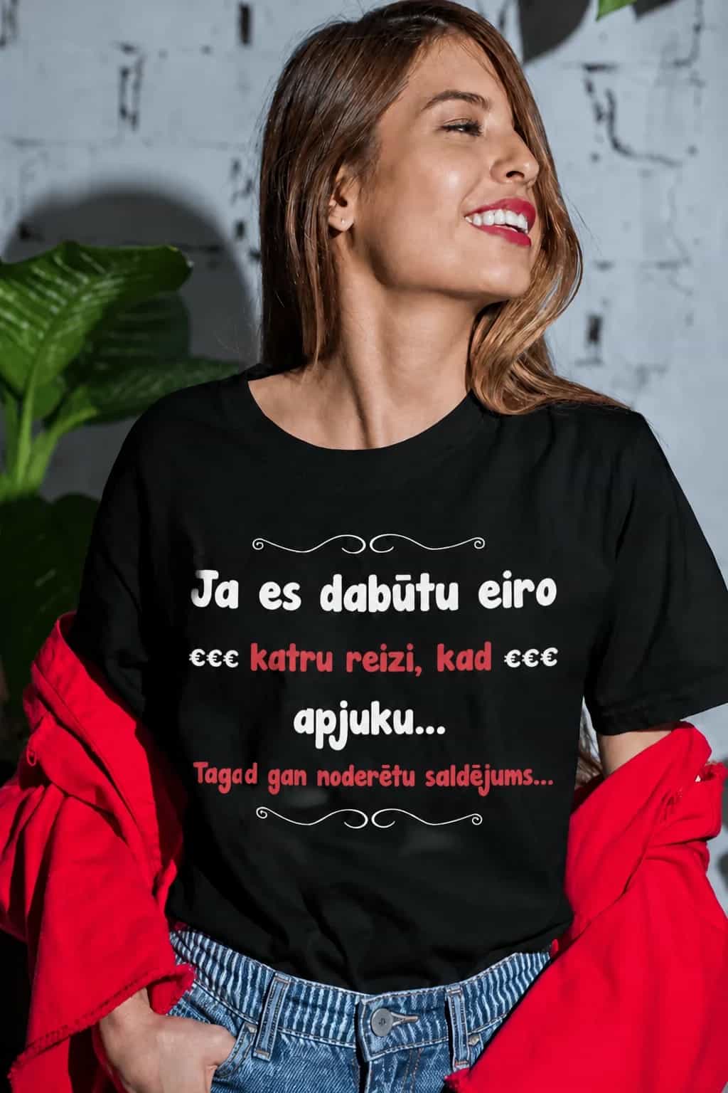 T-krekls par apjukumu un saldējumu