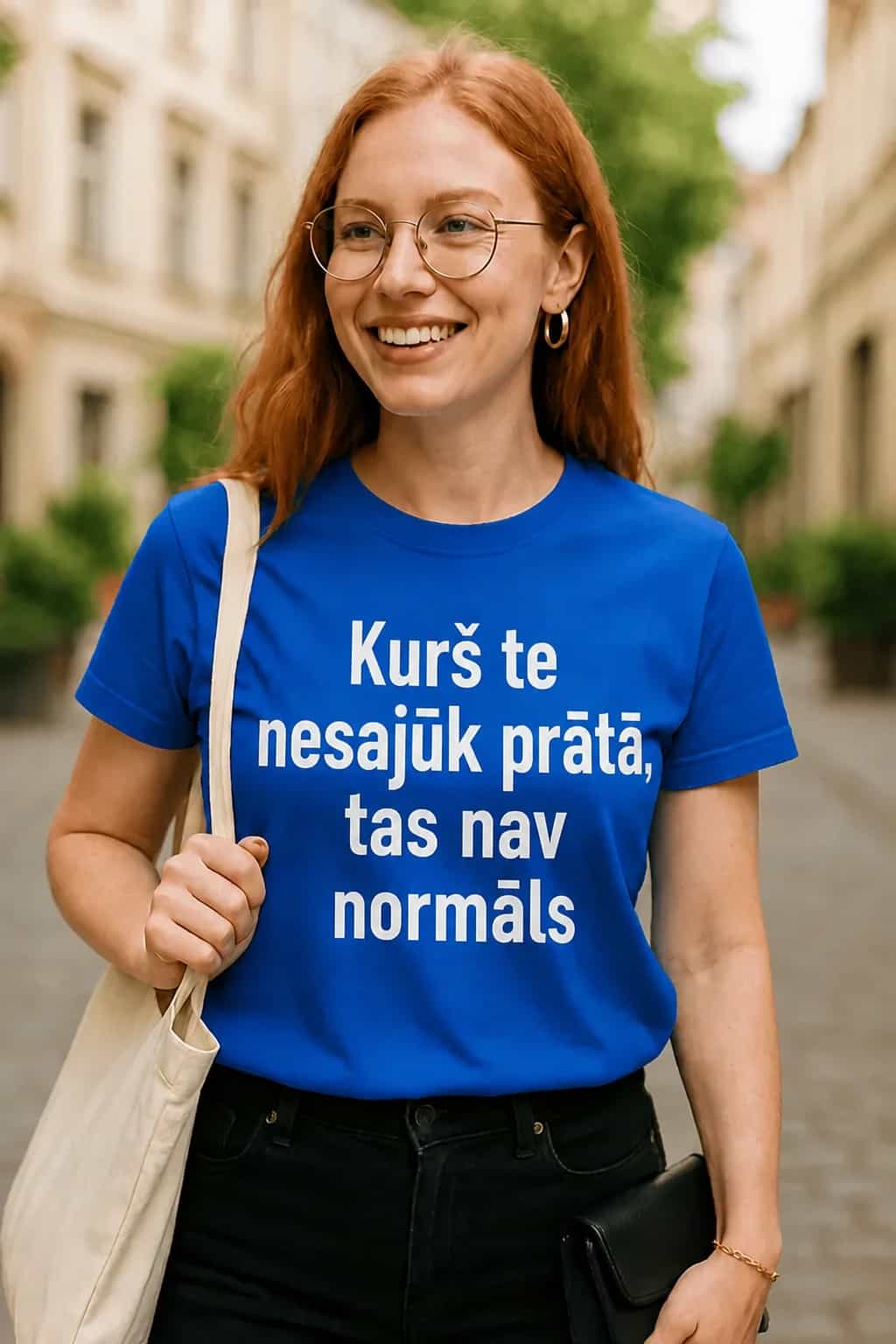 Smieklīgs T-krekls par sajukšanu prātā