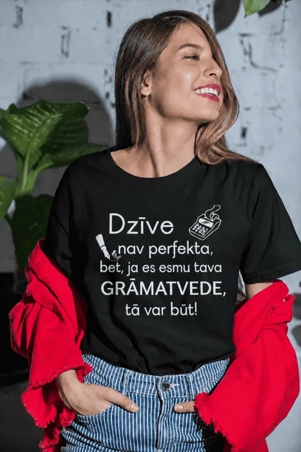 T-krekls grāmatvedei