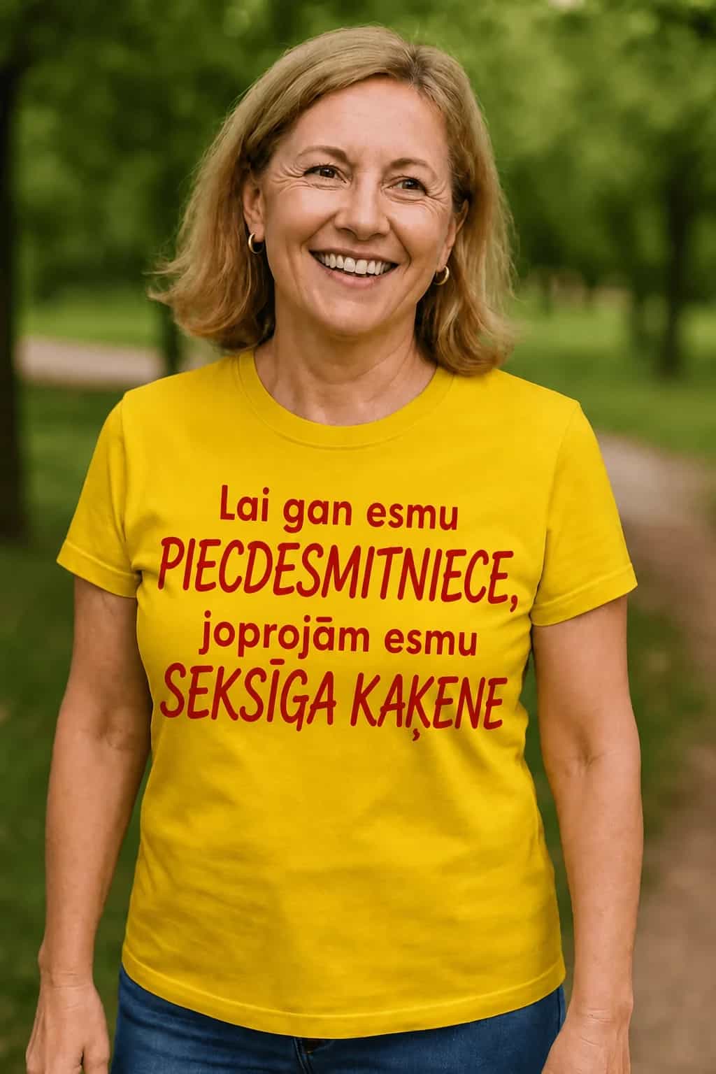 T-krekls 50. jubilejā „Seksīga kaķene“