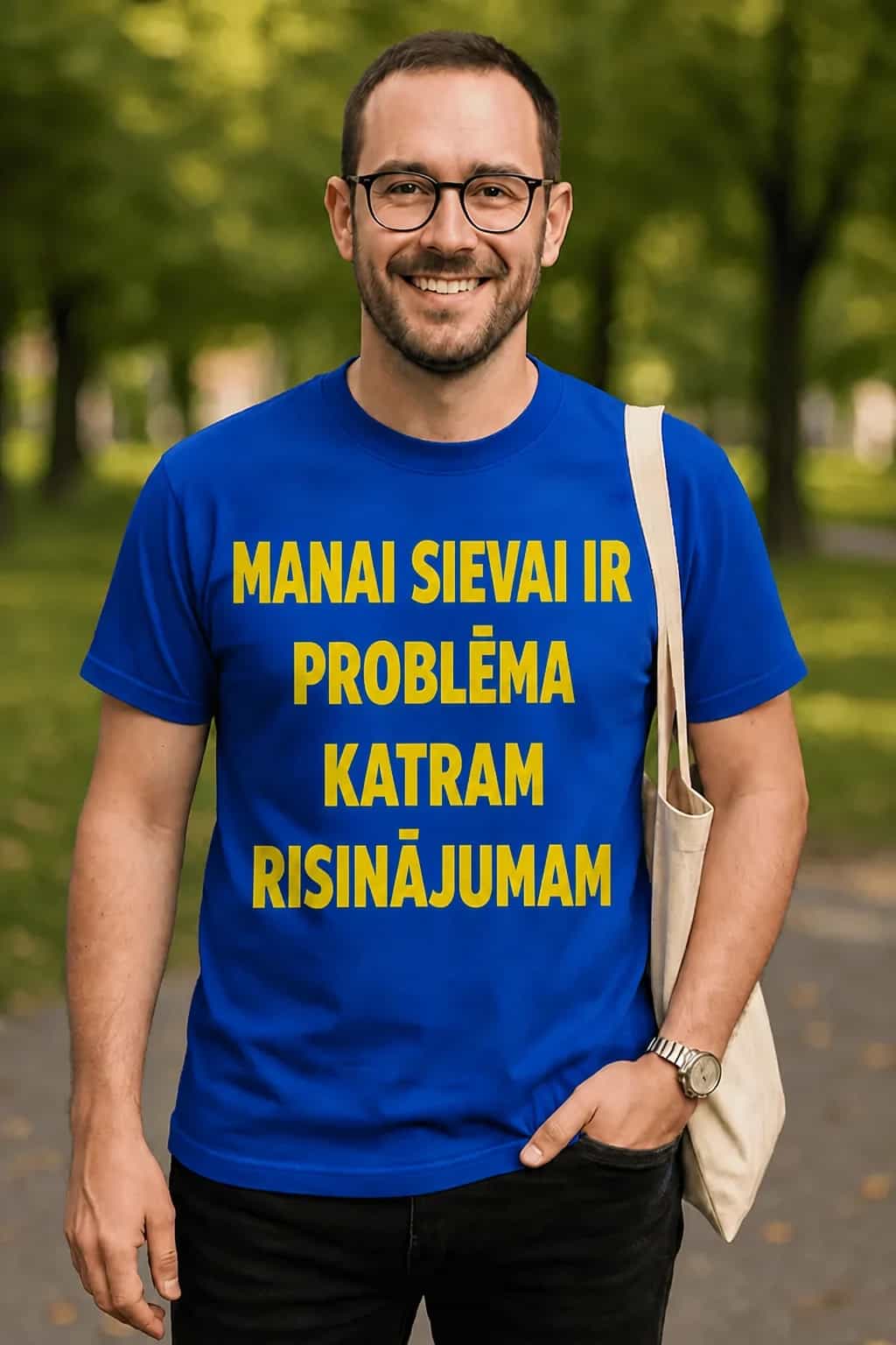 T-krekls „Problēma katram risinājumam”