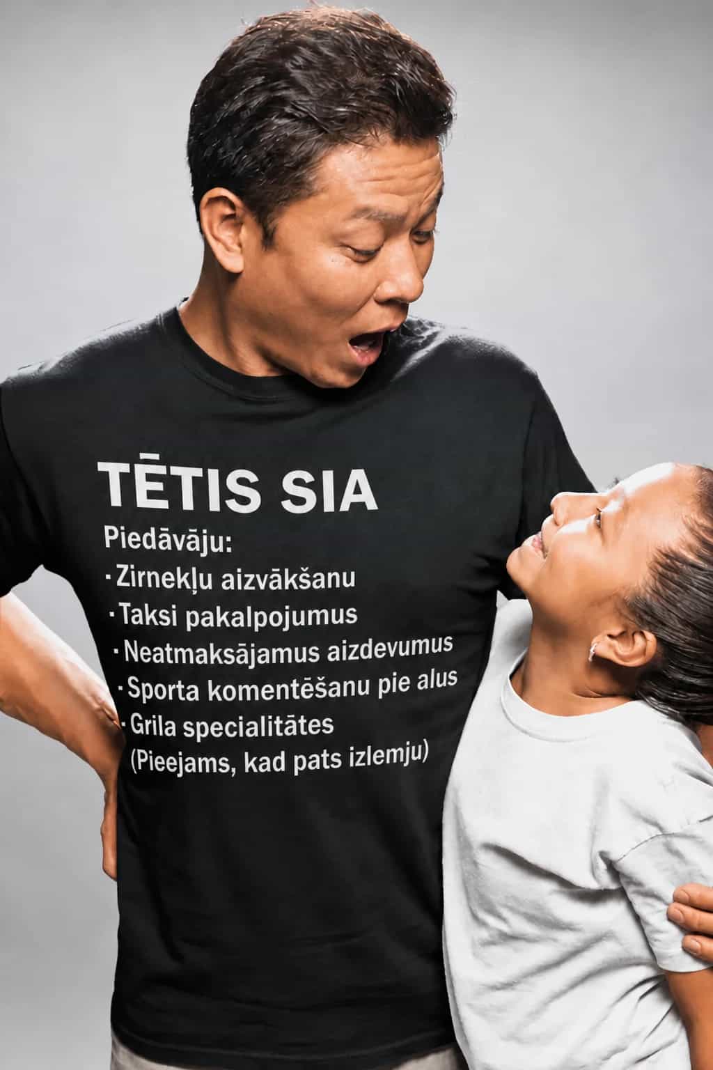 T-krekls tētim „Tētis SIA“