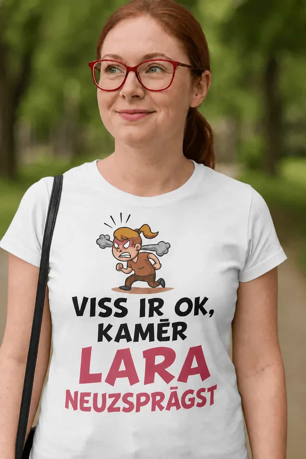T-krekls „Viss ir OK“ ar vārdu
