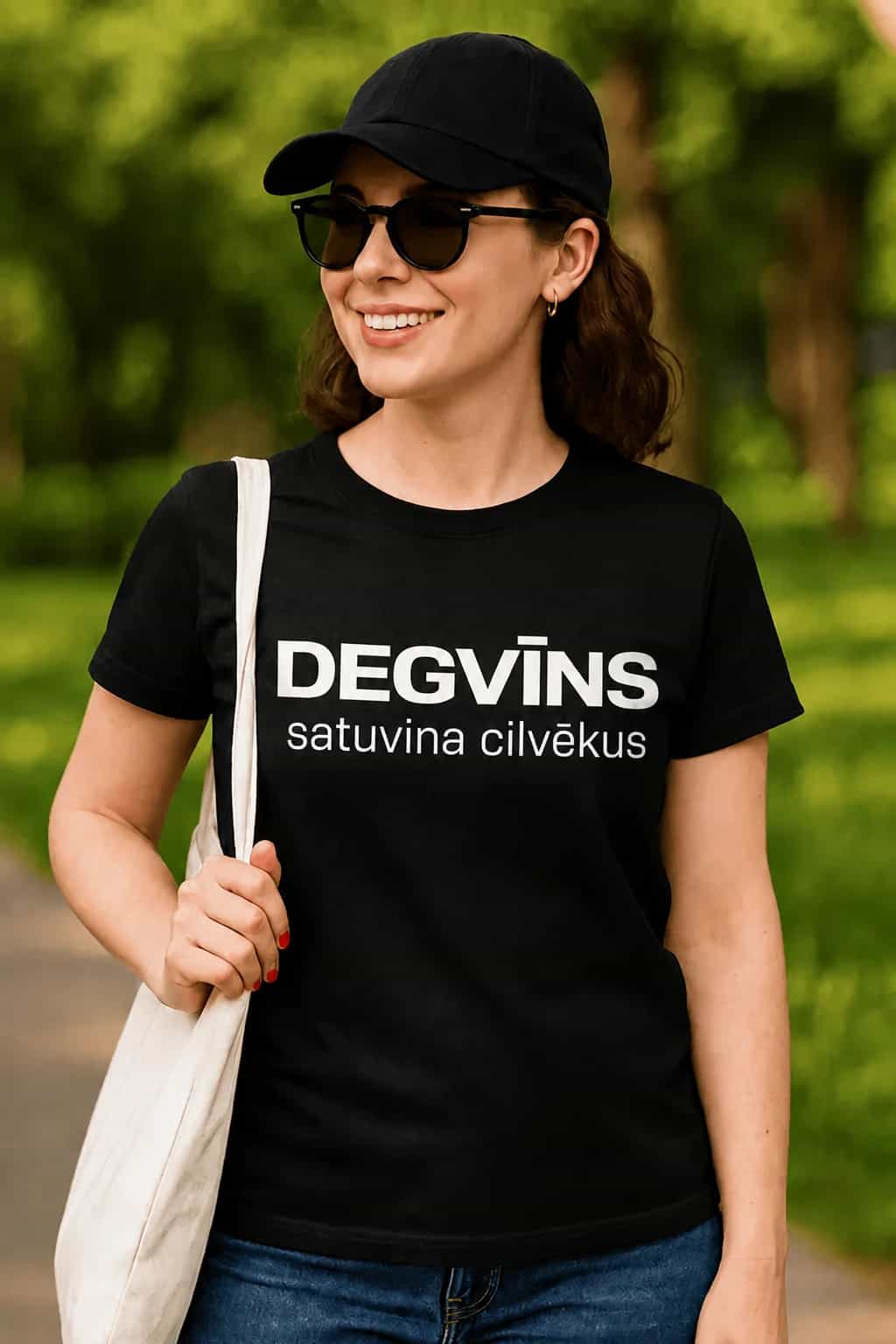 Smieklīgs T-krekls „Degvīns satuvina cilvēkus“