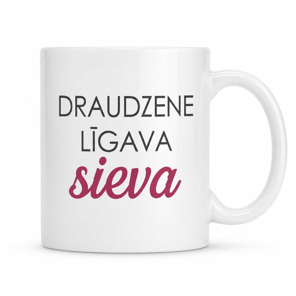 Smieklīga krūze Draudzene līgava sieva