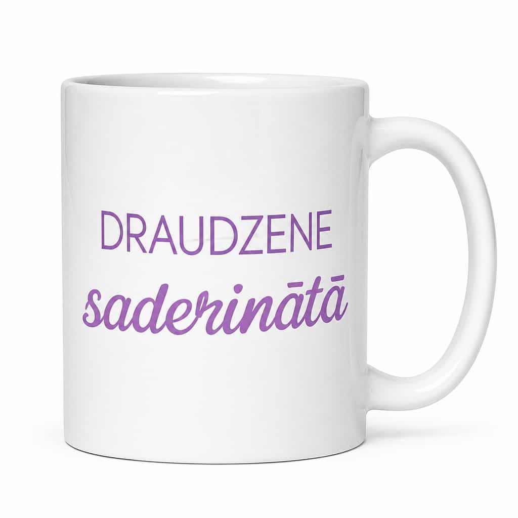 Smieklīga krūze Draudzene saderinātā
