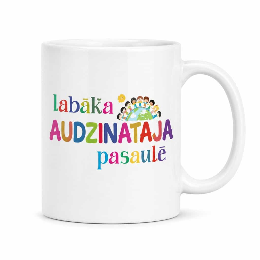 Smieklīga krūze labākajai audzinātājai – labākā