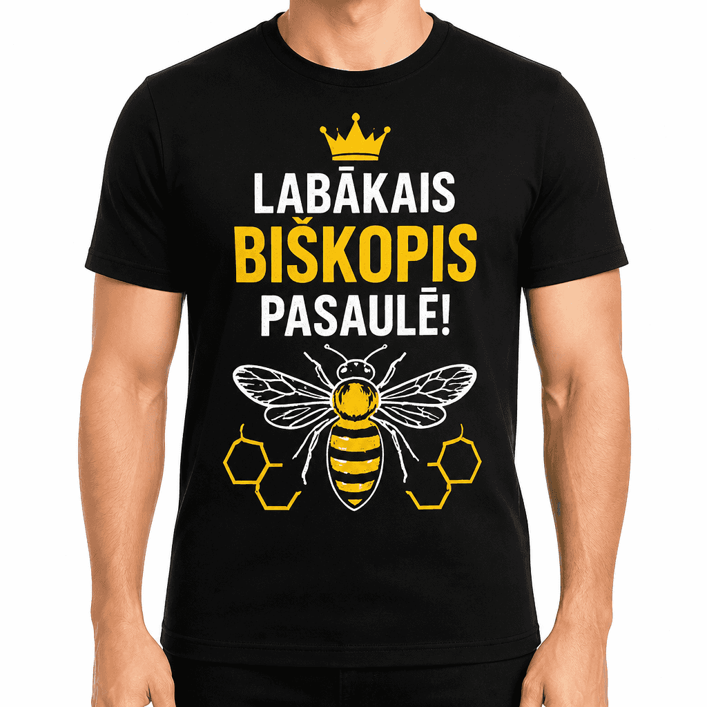 Biškopja T-krekls – Labākais biškopis pasaulē!