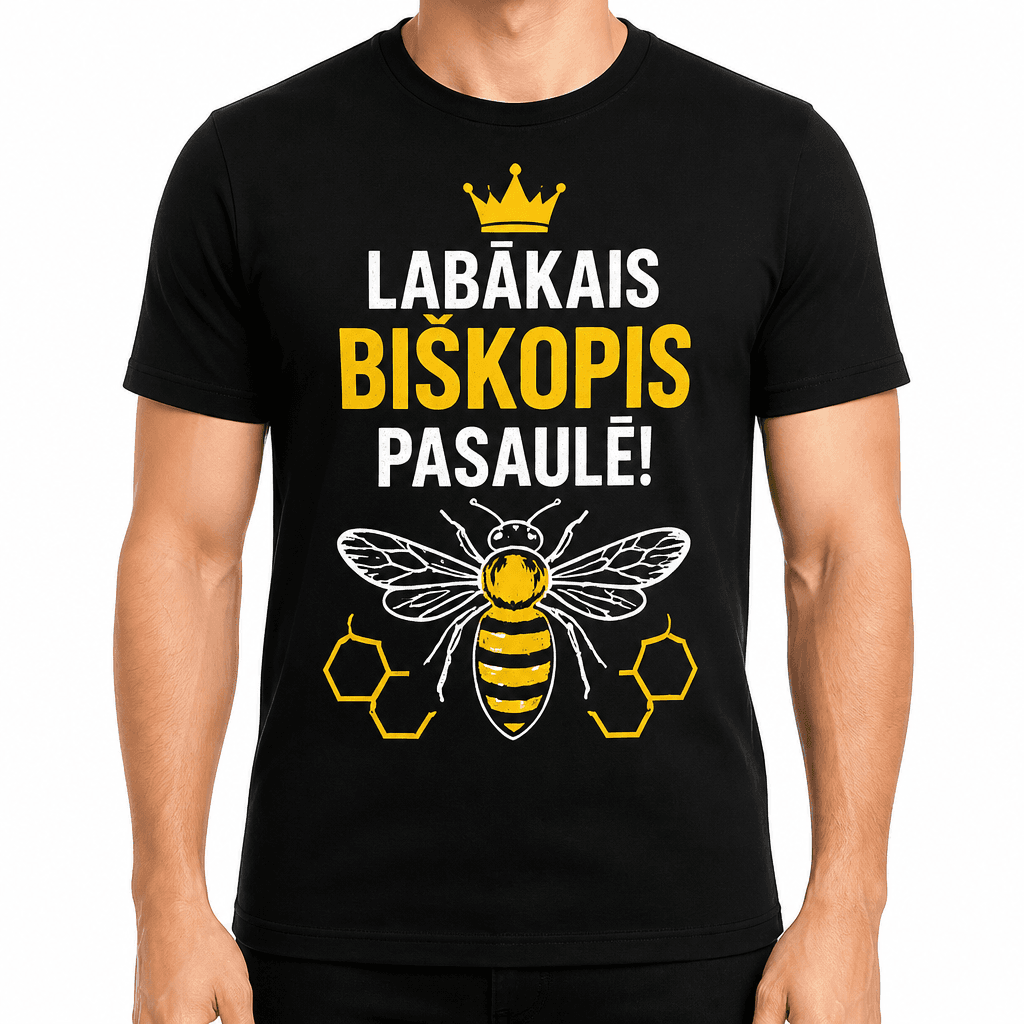 Biškopja T-krekls – Labākais biškopis pasaulē!