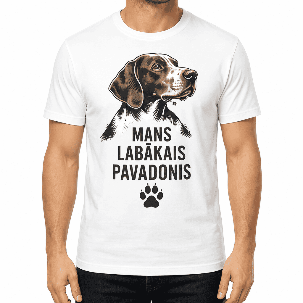 Mednieka T-krekls – MANS LABĀKAIS PAVADONIS