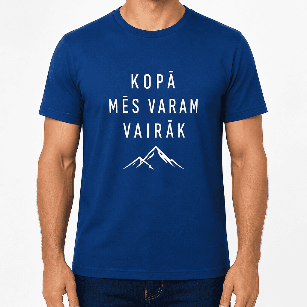 T-krekls kolēģim – KOPĀ MĒS VARAM VAIRĀK