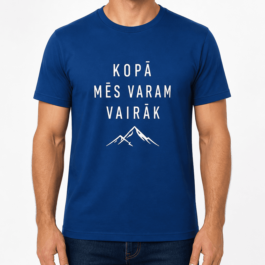 T-krekls kolēģim – KOPĀ MĒS VARAM VAIRĀK