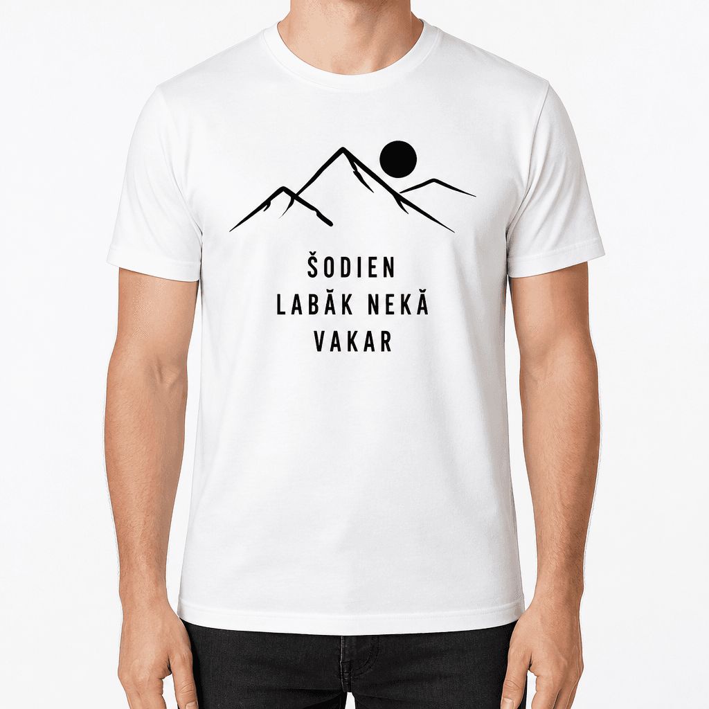 T-krekls kolēģim – ŠODIEN LABĀK NEKĀ VAKAR