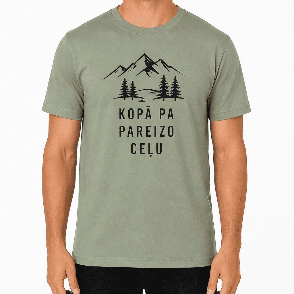 T-krekls kolēģim – KOPĀ PA PAREIZO CEĻU