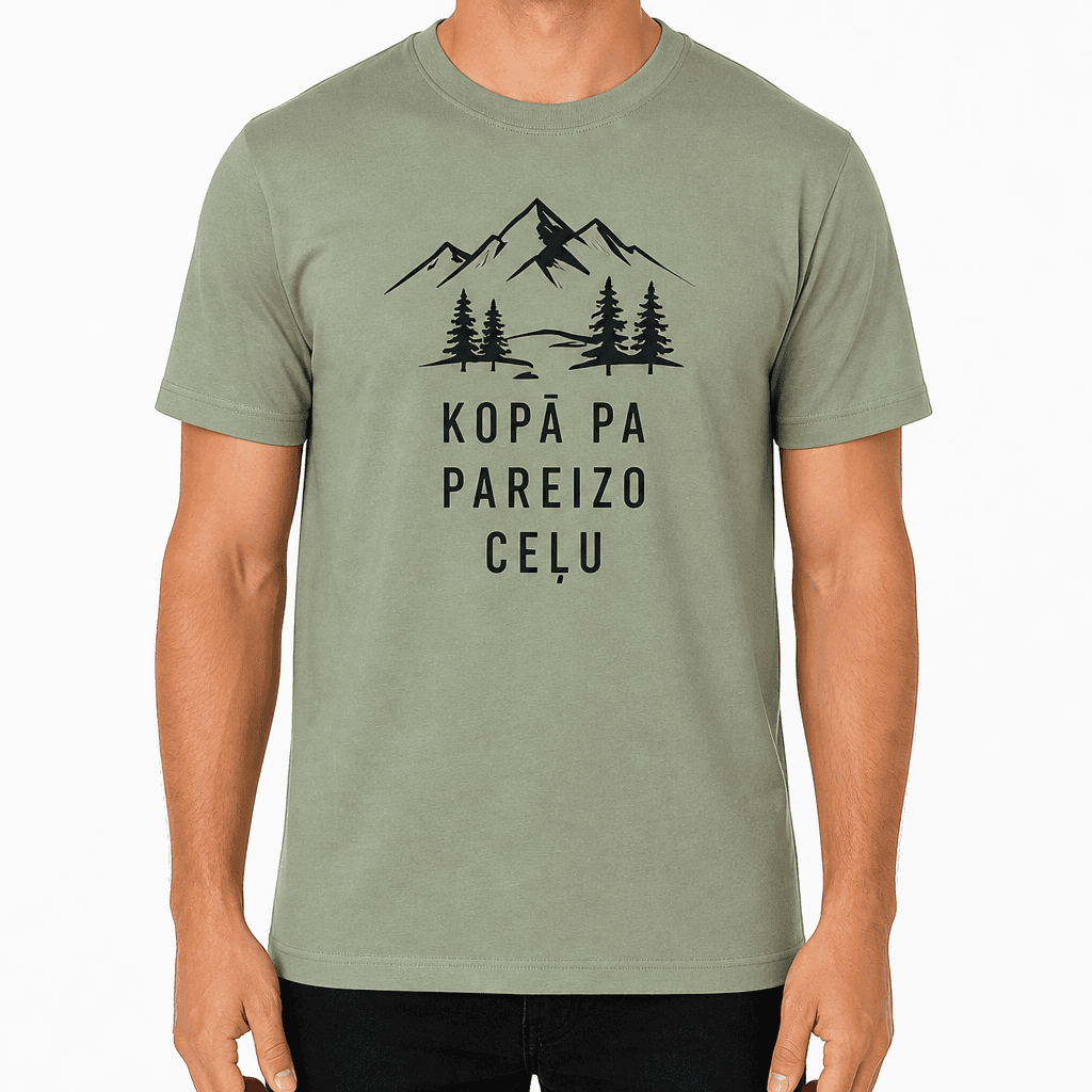 T-krekls kolēģim – KOPĀ PA PAREIZO CEĻU