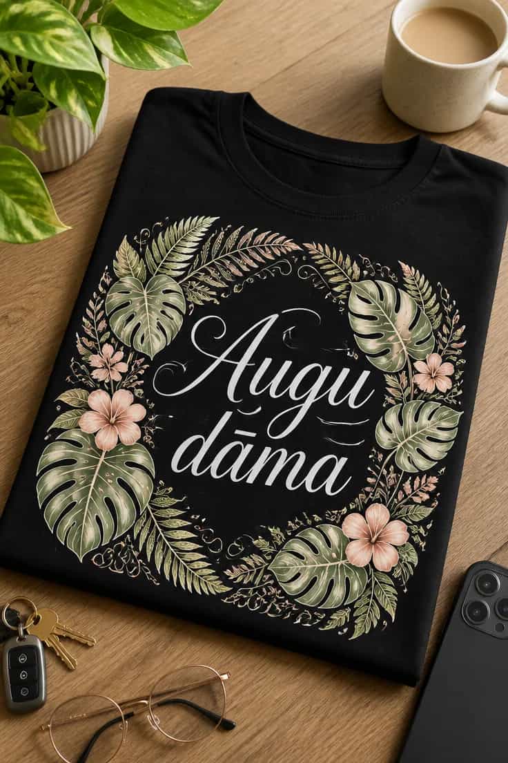 Augu dāma T-krekls | Augu dāma