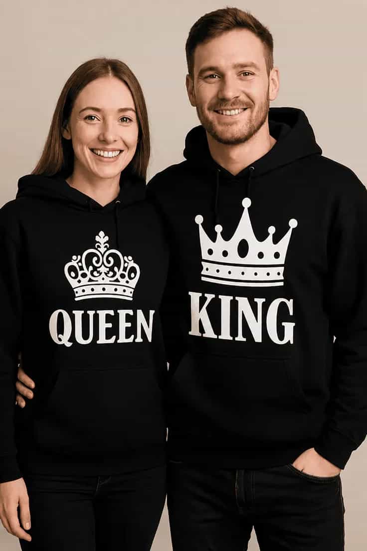 Džemperis King queen komplekts – QUEEN KING