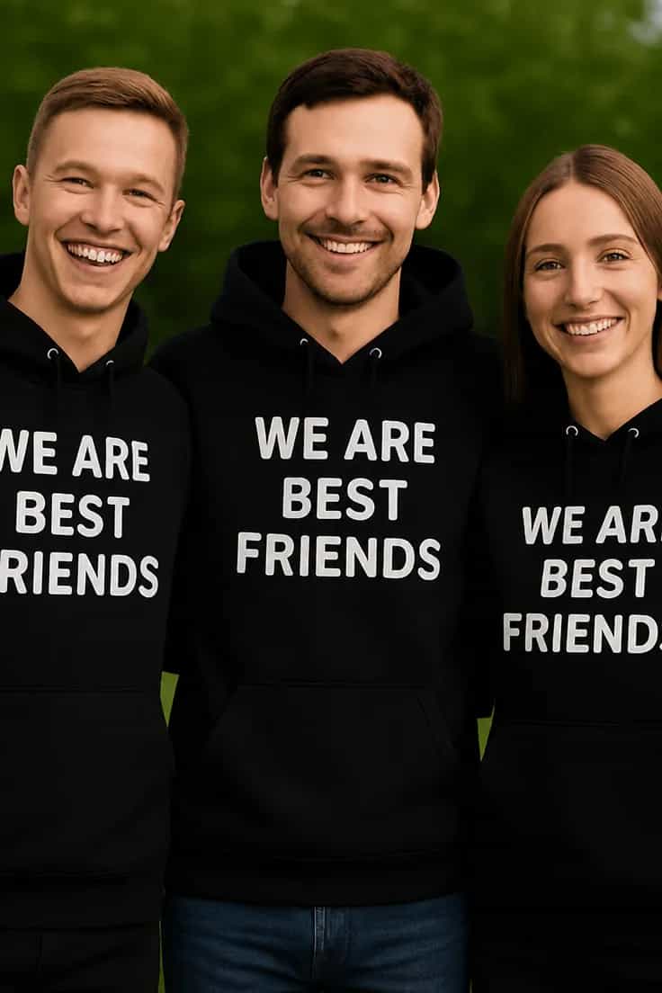 Džemperis Labāko draugu komplekts WE ARE WE ARE BEST