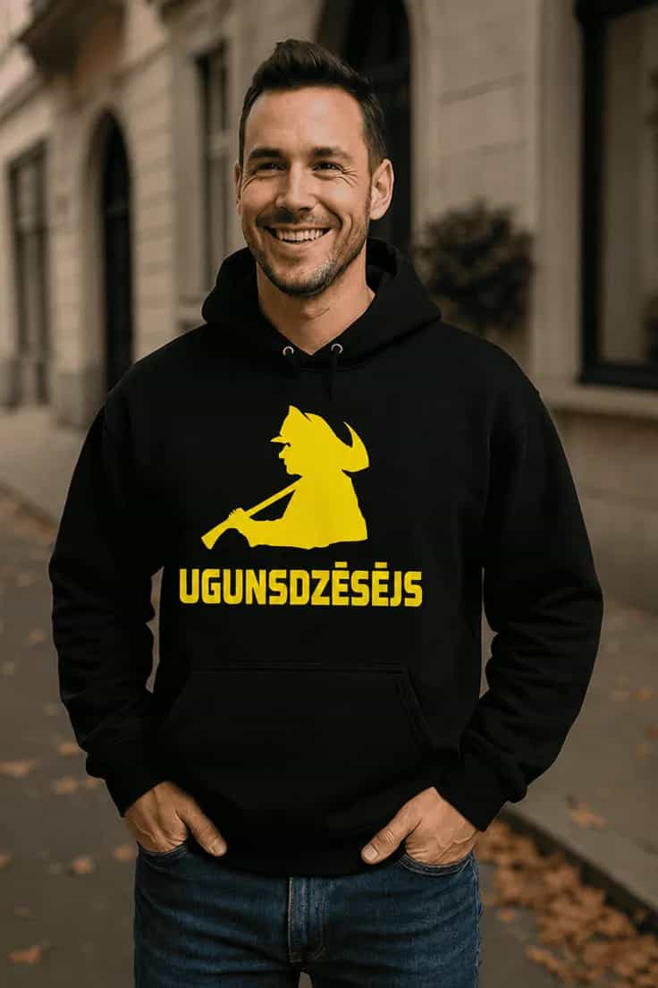 Džemperis UgunsdzÄsÄja siluets ā UGUNSDZÄSÄJS
