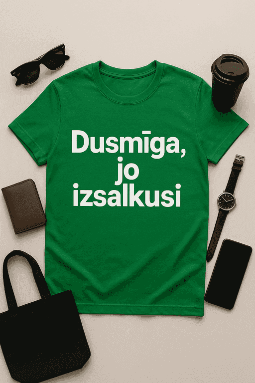 Dusmīga, jo izsalkusi – T-krekls sievietēm