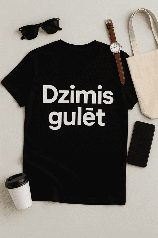 T-krekls "Dzimis gulēt"