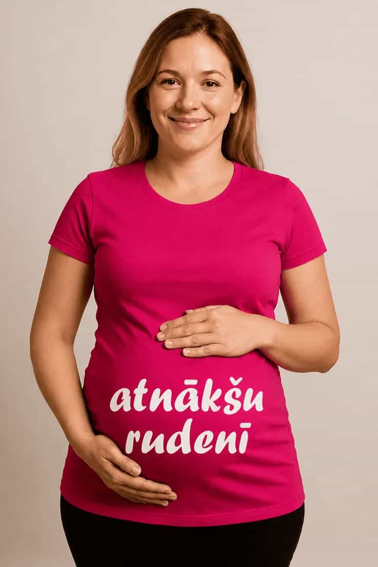 Krekls grūtniecēm Atnākšu rudenī