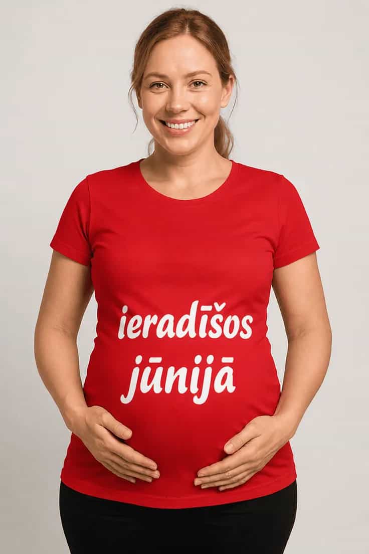 Krekls grūtniecēm Ieradīšos jūnijā