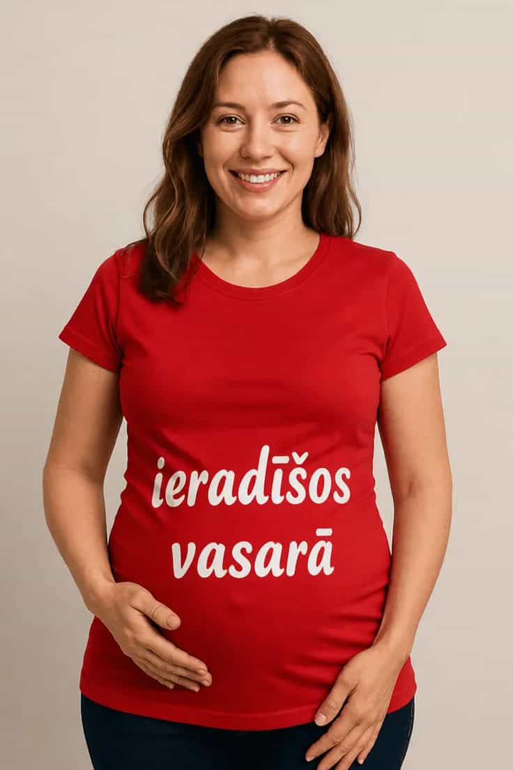 Krekls grūtniecēm Ieradīšos vasarā