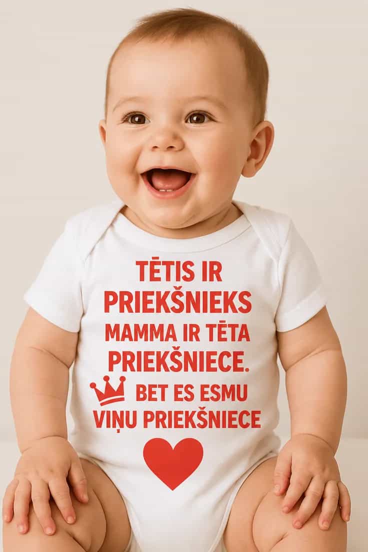 Mazuļa bodijs ar šefu vai šefīti pēc izvēles